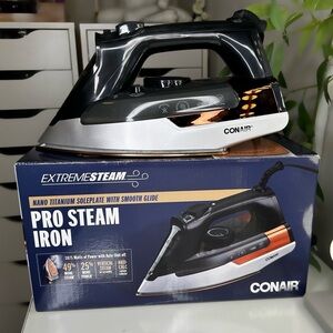 Brand New Conair Iron with Titanium Plate